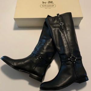 Coach Monday Soft Leather Riding Boots SZ 11 NWOT